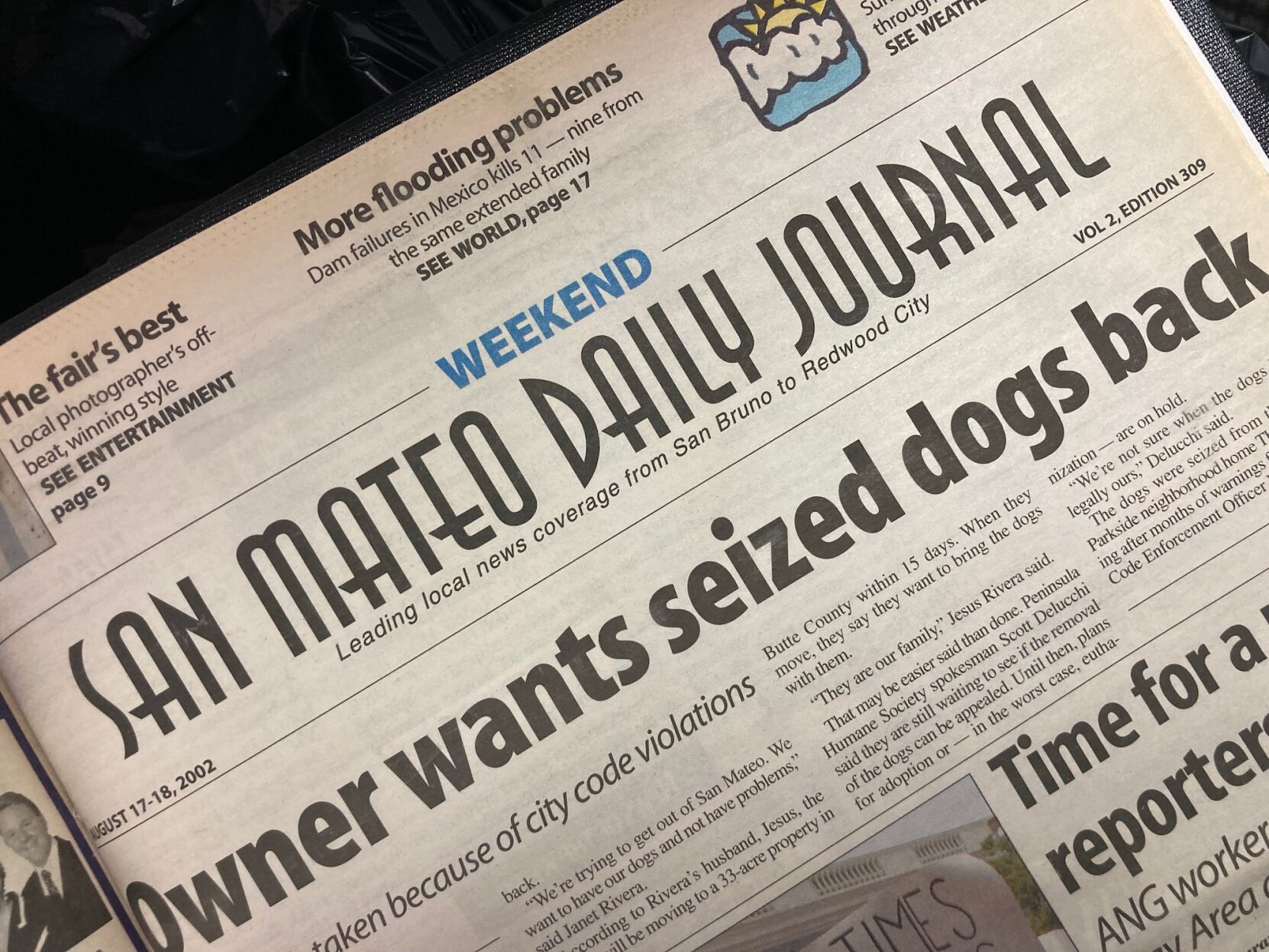 San Mateo Daily Journal: 2002
